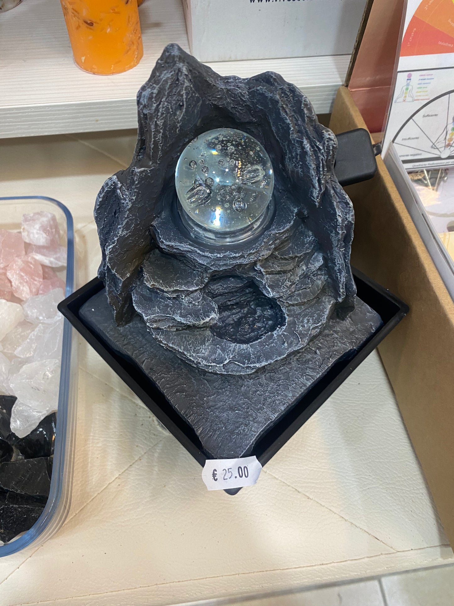 Fontana Zen da Tavolo "Sorgente di Luce"