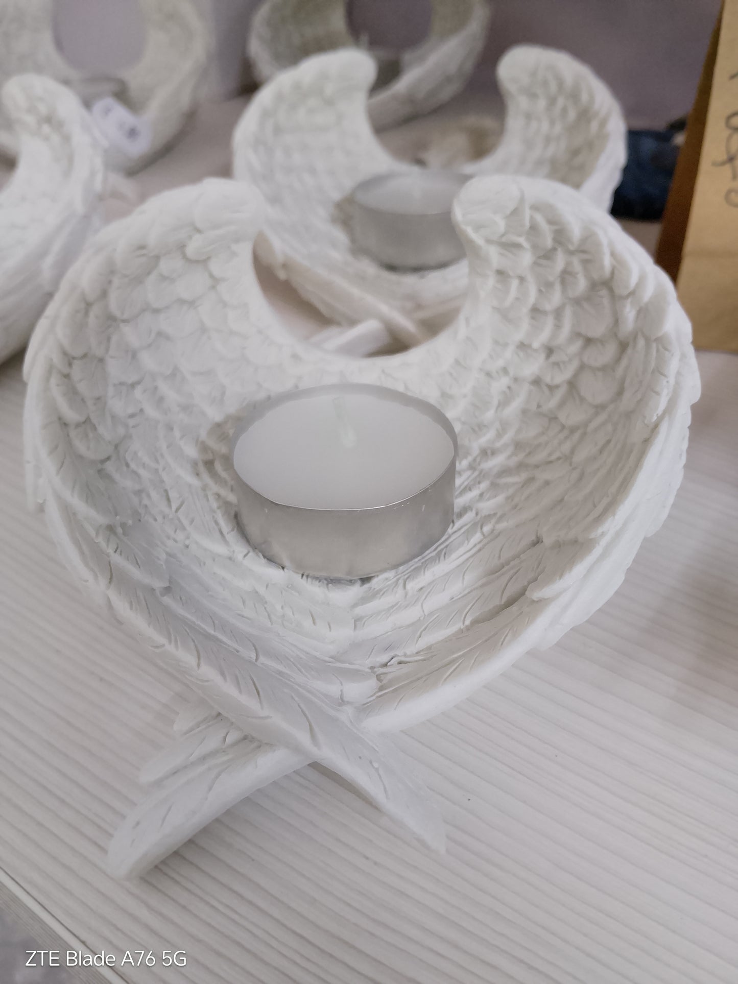 Statuina Angelo Elegante "Cuore"