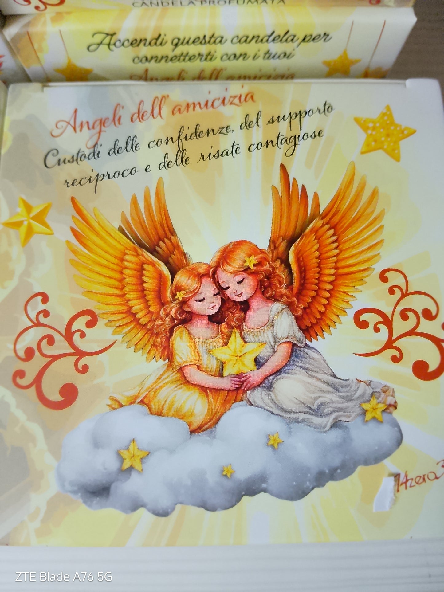 Candele Profumate Votive "L'Angelo Protettore"