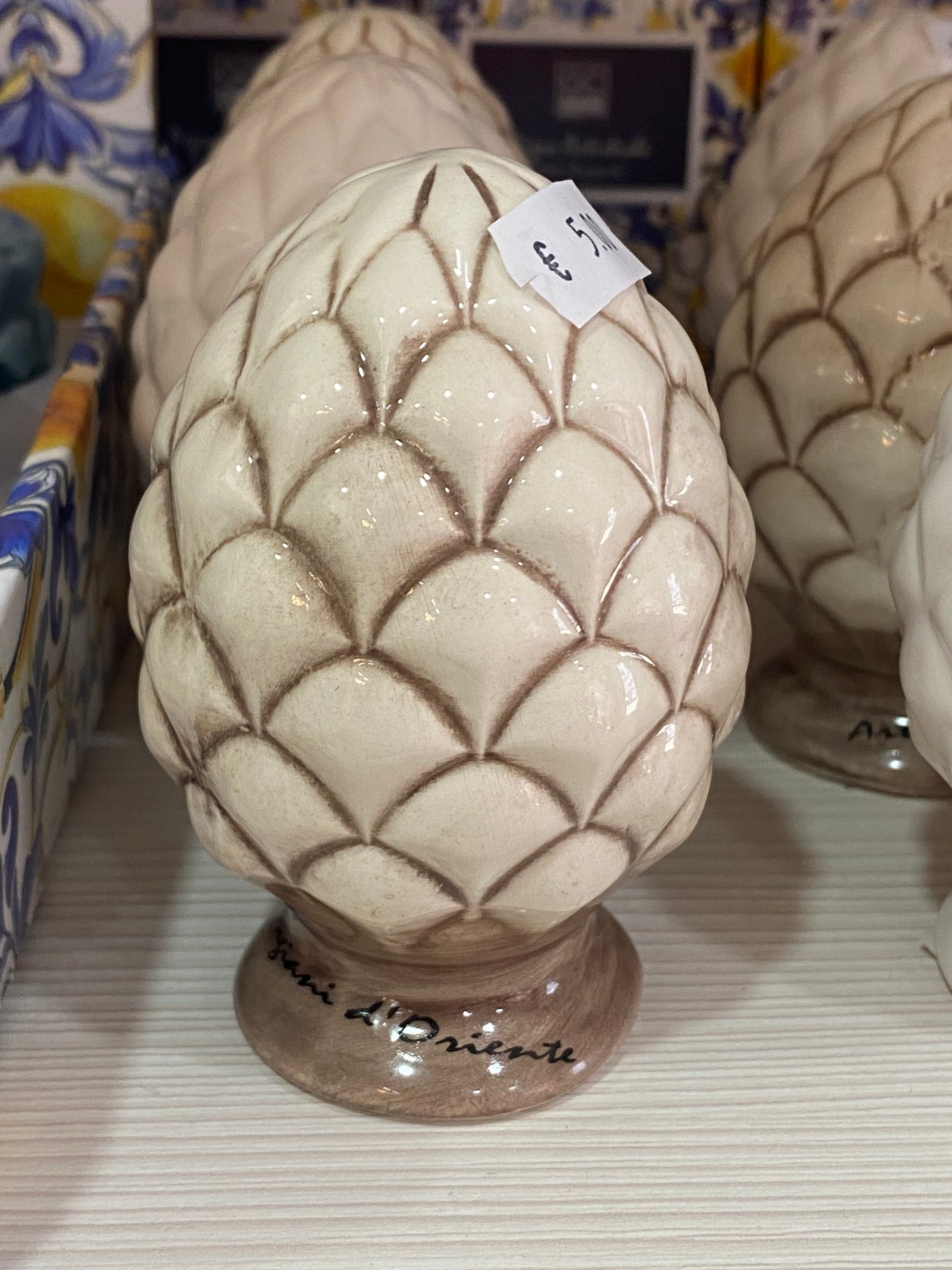 Pigna Siciliana "Artigiani d'Oriente" - Simbolo di Prosperità e Buon Augurio 🏡