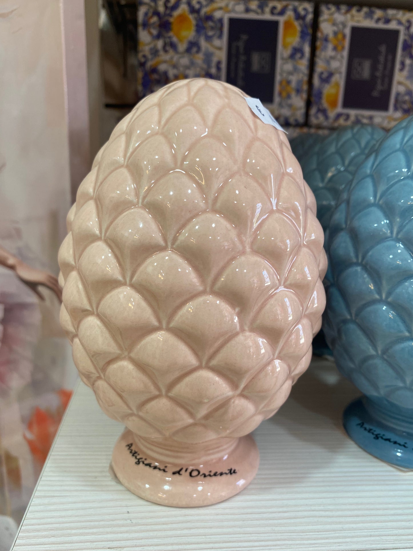 Pigna Siciliana "Artigiani d'Oriente" - Simbolo di Prosperità e Buon Augurio 🏡