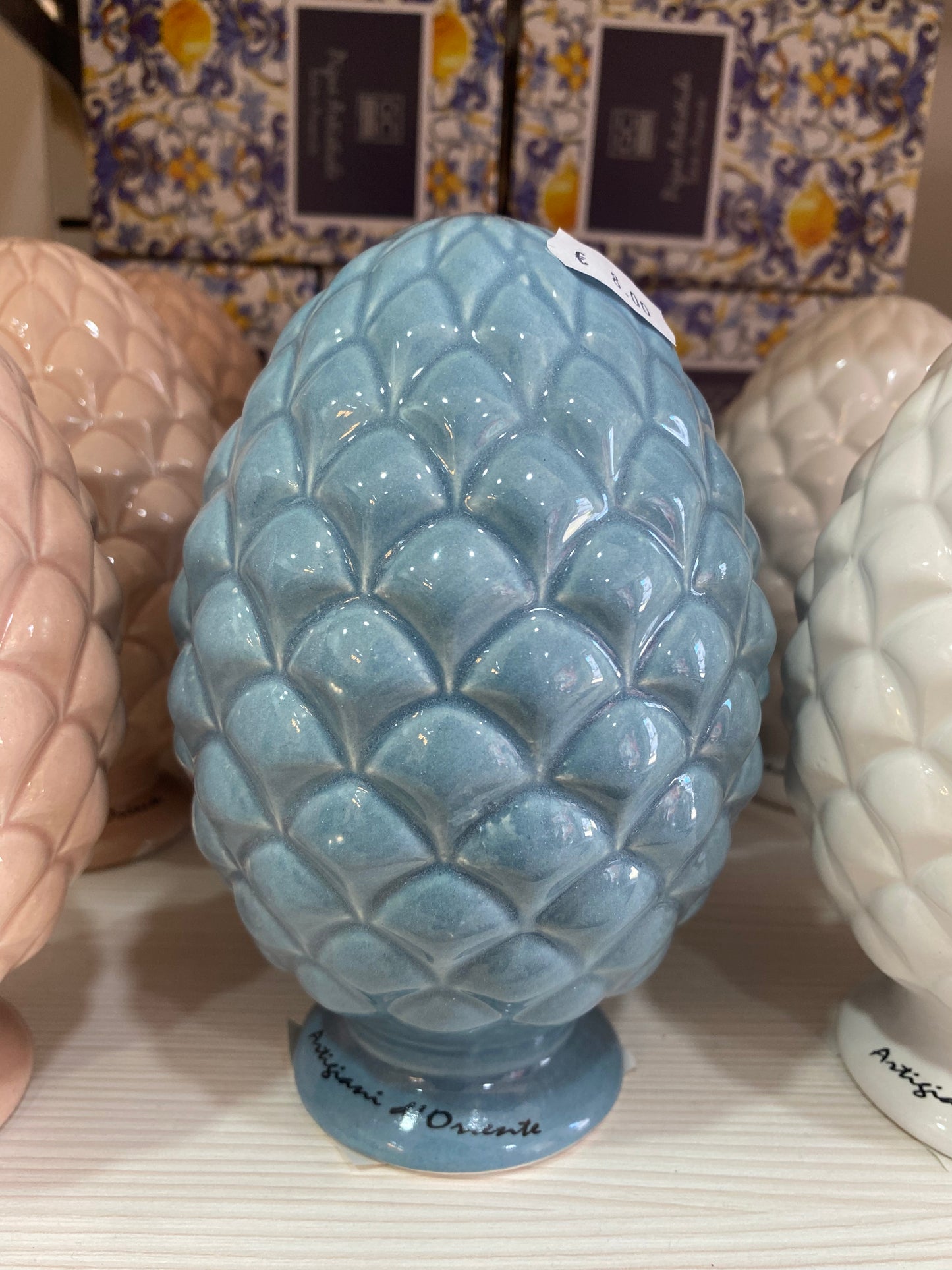 Pigna Siciliana "Artigiani d'Oriente" - Simbolo di Prosperità e Buon Augurio 🏡