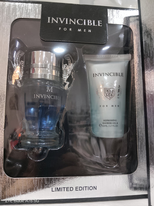 Set Regalo Uomo "INVINCIBLE" Limited Edition - Profumo &amp; Gel Doccia