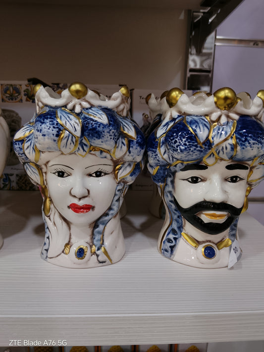 TESTA DI MORO COPPIA UOMO - DONNA