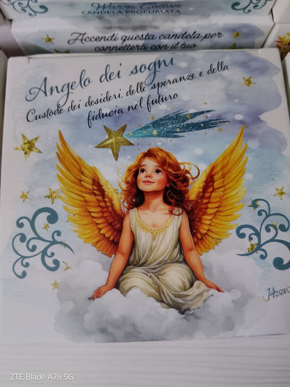 Candele Profumate Votive "L'Angelo Protettore"