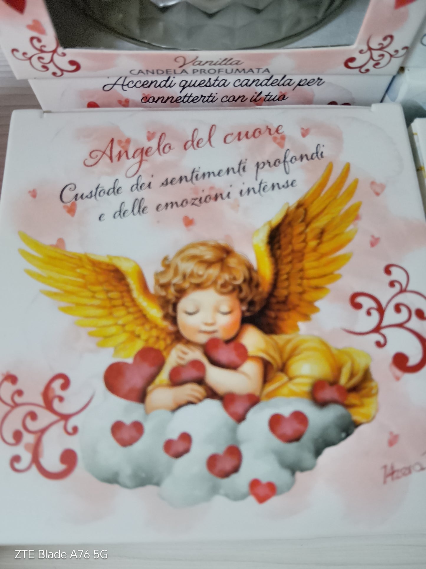 Candele Profumate Votive "L'Angelo Protettore"