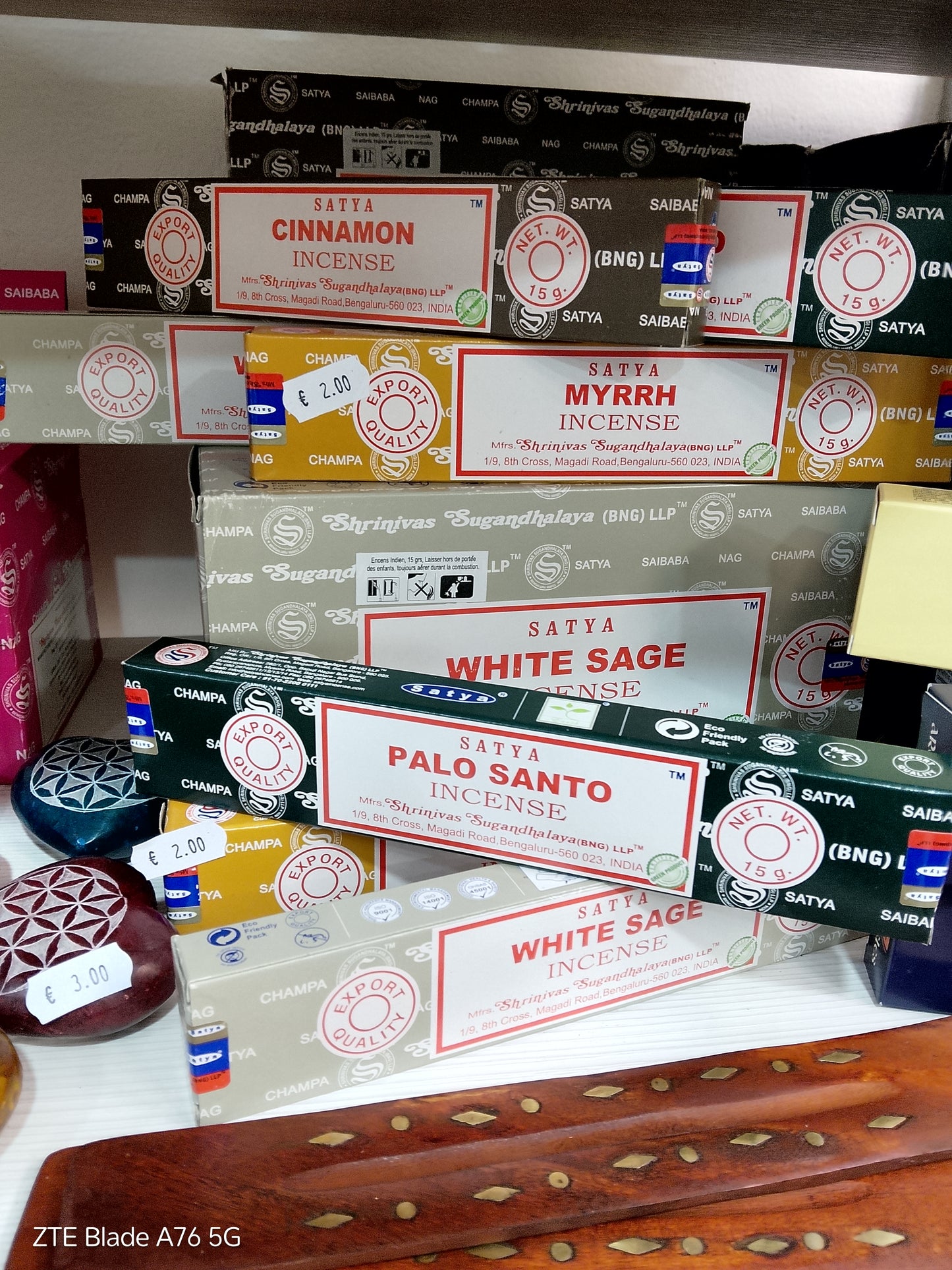 Incensi Satya (Masala) – Collezione Classica