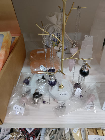 Pendoli in Pietra Naturale su Catenina