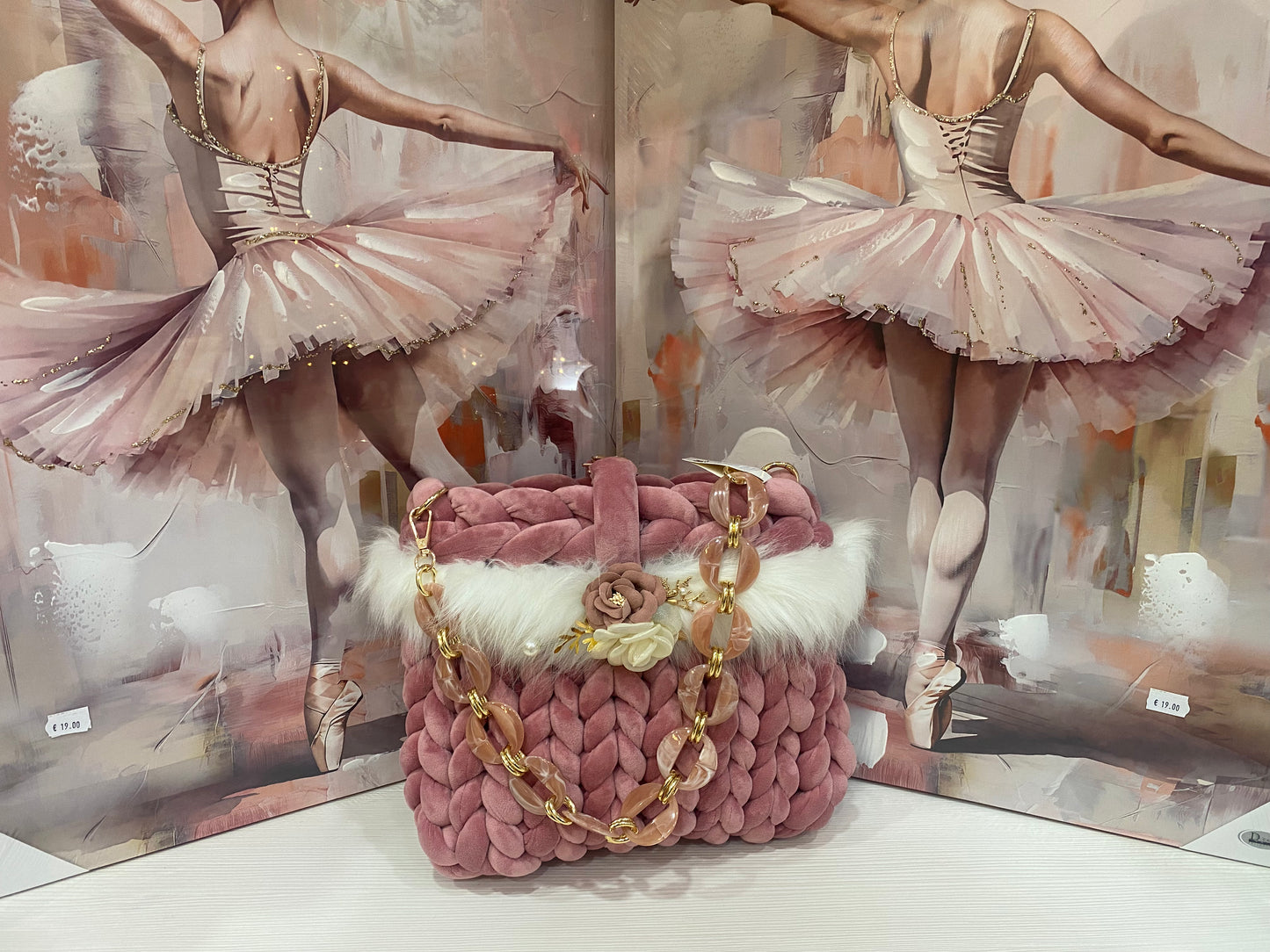 Borsa "Marshmallow" Rosa