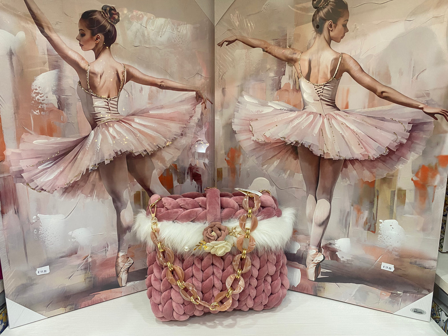 Borsa "Marshmallow" Rosa