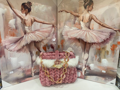 Borsa "Marshmallow" Rosa