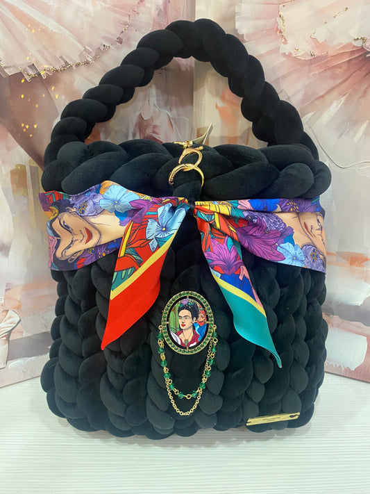 Borsa Nera "Marshmallow"