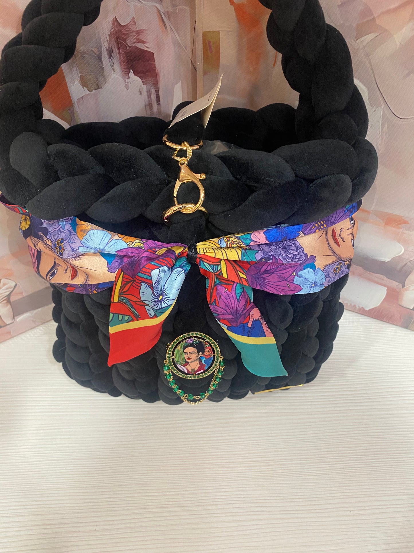 Borsa Nera "Marshmallow"