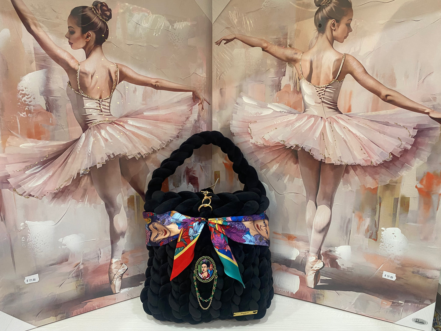 Borsa Nera "Marshmallow"