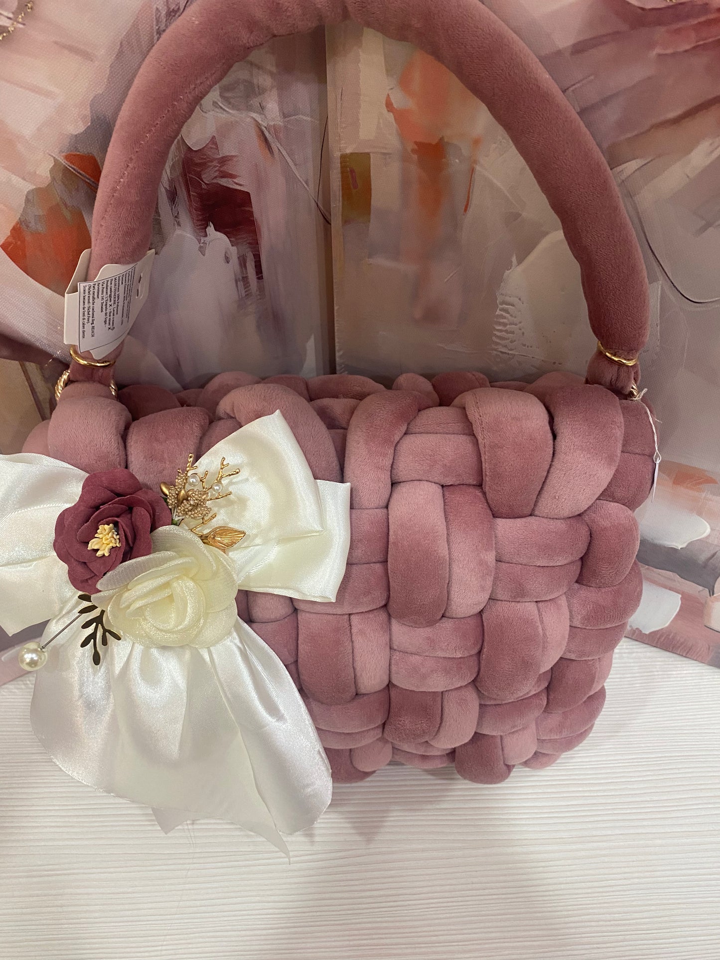 Borsa "Marshmallow" Rosa fairy - Eleganza e Morbidezza