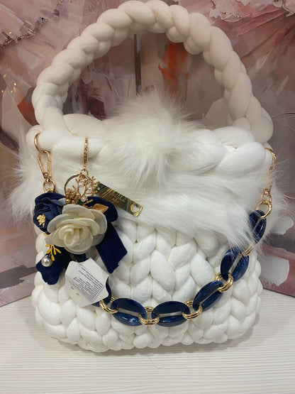 Borsa "Marshmallow" Bianca- Eleganza e Morbidezza