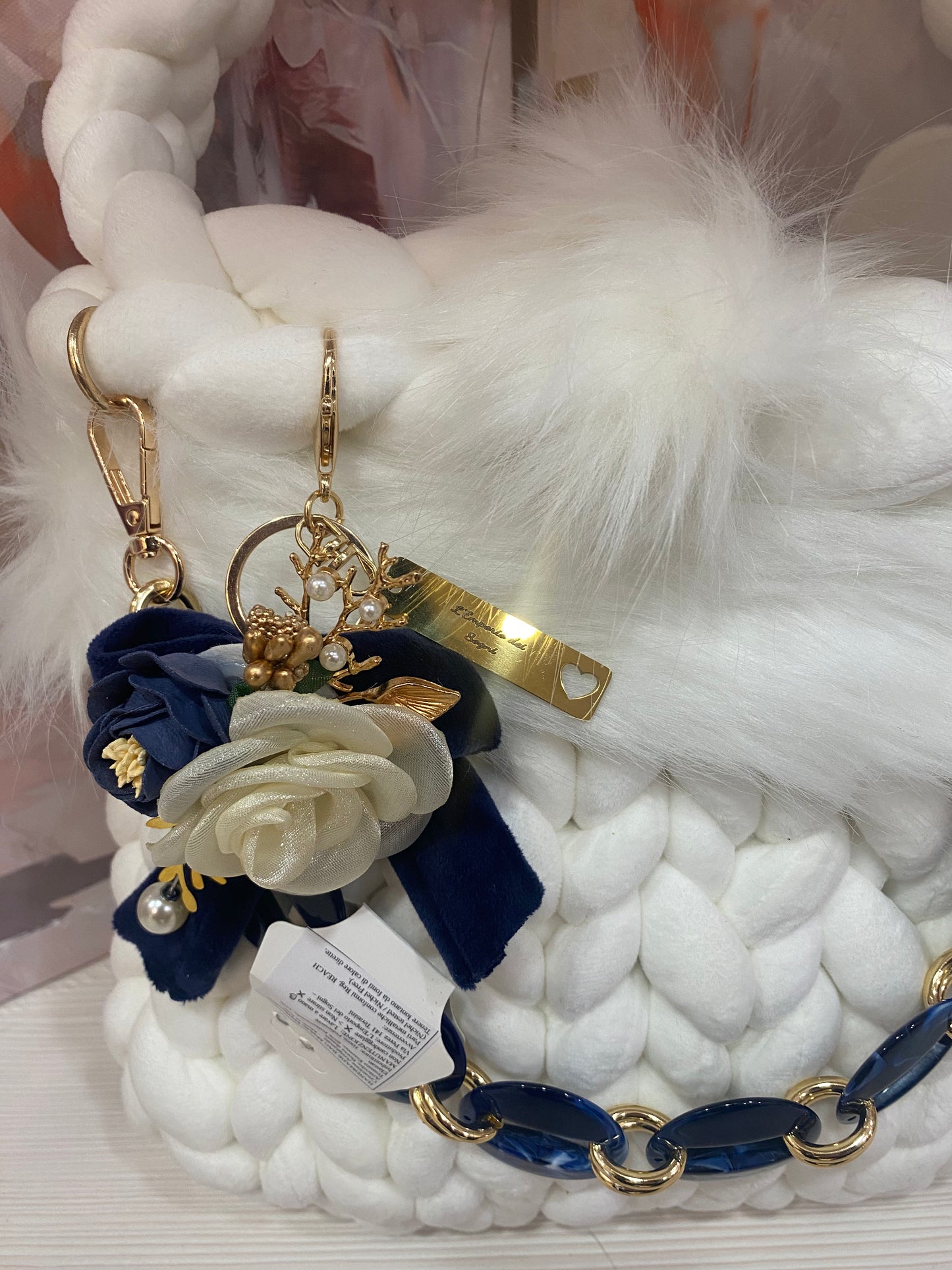 Borsa "Marshmallow" Bianca- Eleganza e Morbidezza