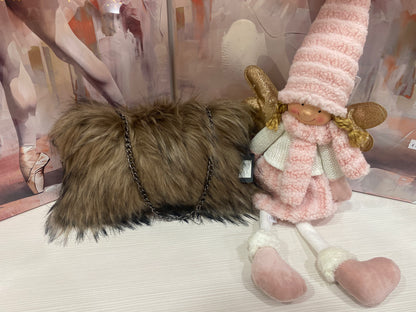 Pochette Sinuosa in Ecopelliccia