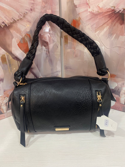 Borsa a Bauletto - Marca Charro Manico a Treccia e Cerniere Gold-Tone