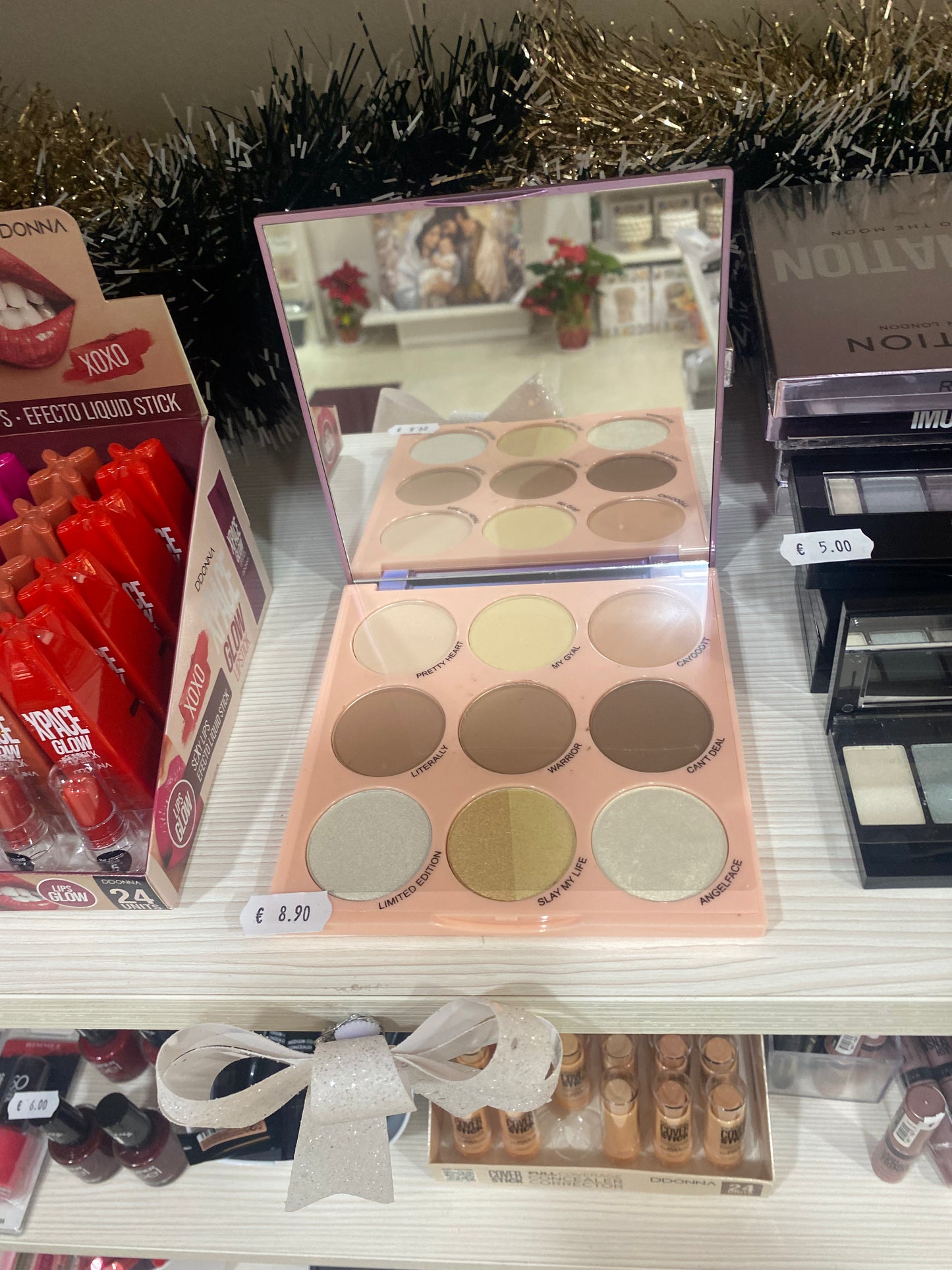 Palette Contouring &amp; Illuminanti DDONNA - Scultura Perfetta in 9 Colori! 🎨