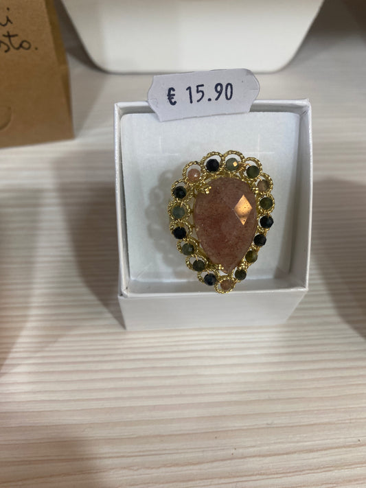 Anello Sfumature di Terra" – Eleganza Materica