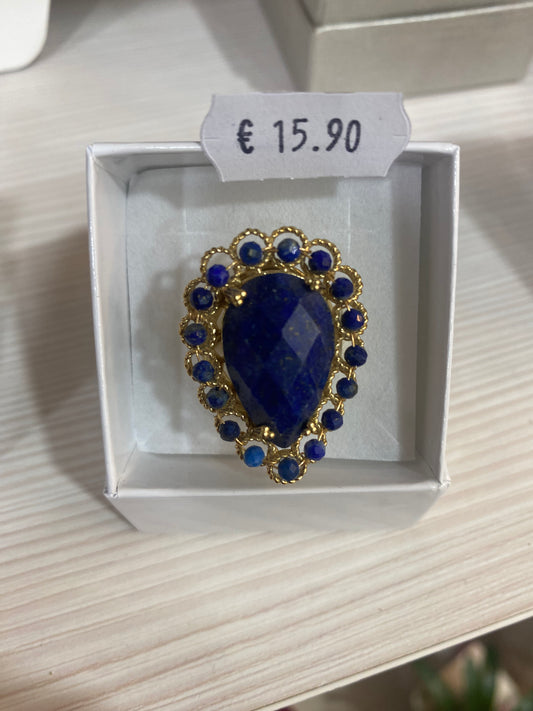 Anello "Blu Reale" – Eleganza Intramontabile