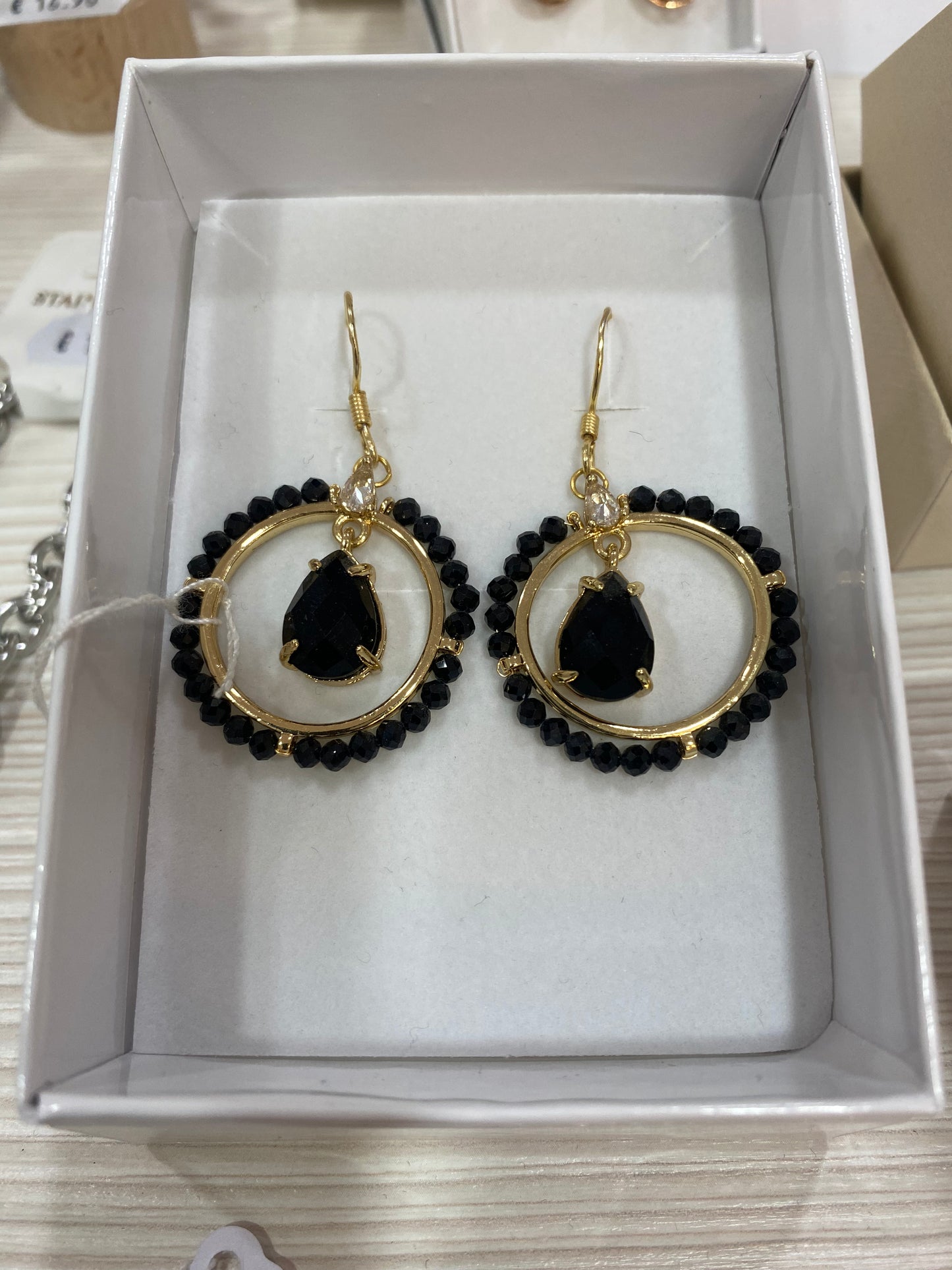 Orecchini "Eclissi" – Contrasti Geometrici