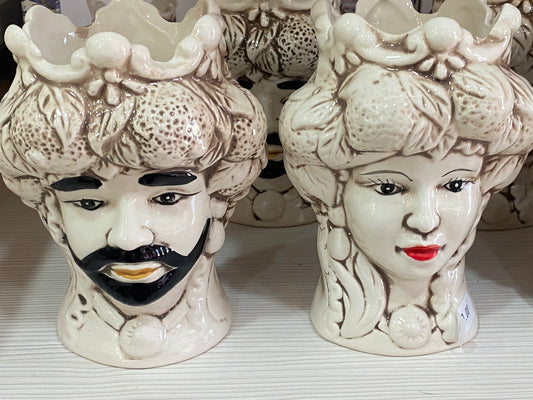 TESTA DI MORO COPPIA UOMO - DONNA