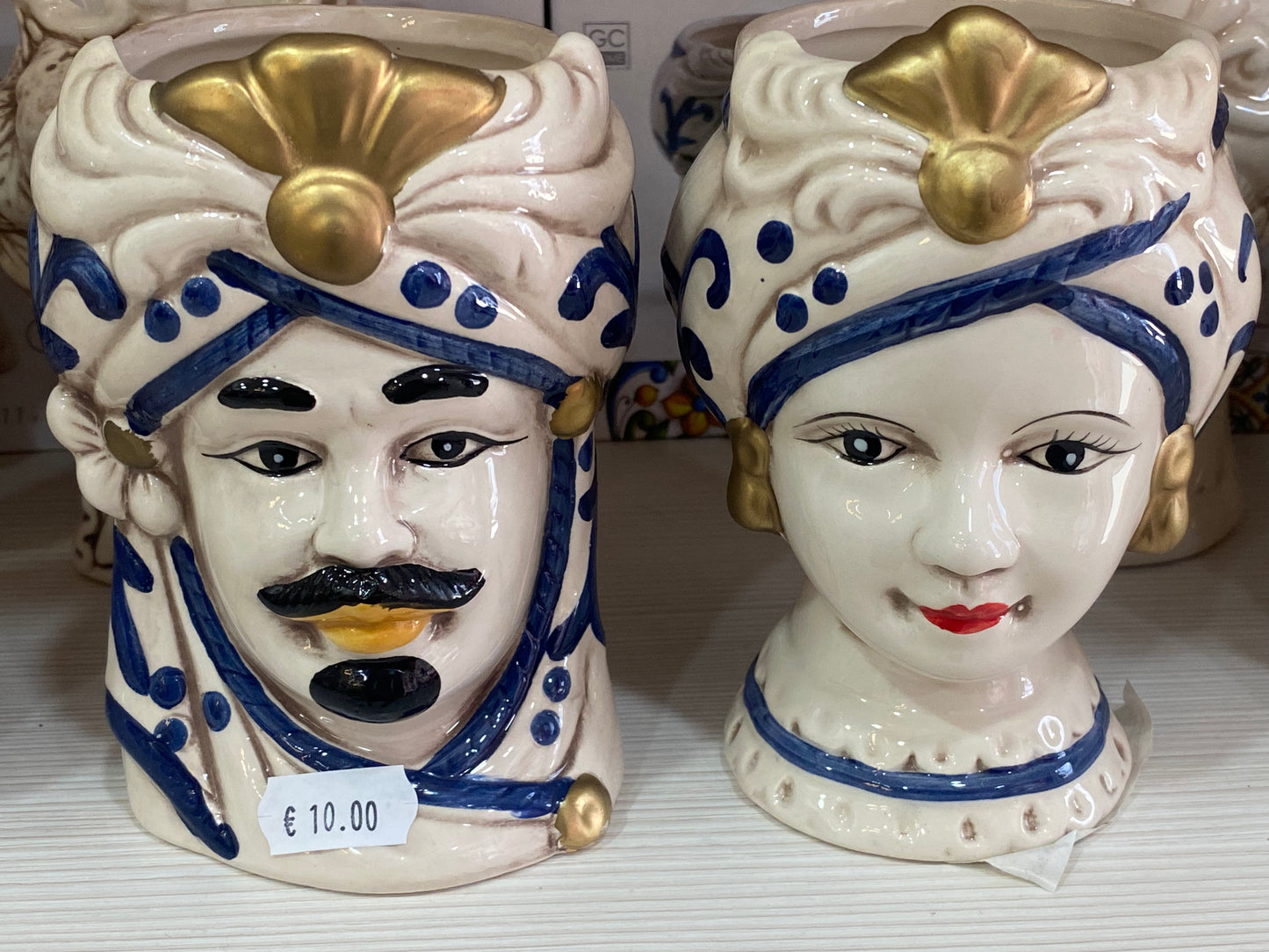 TESTA DI MORO COPPIA UOMO - DONNA