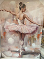 Quadro "Ballerina Romantica" - Grazia, Forza e Tonalità Pastello 🌸