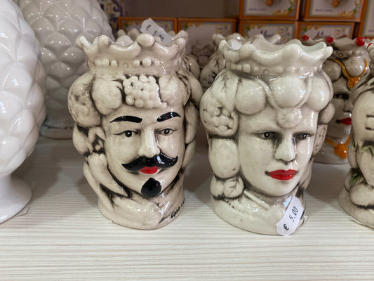 TESTA DI MORO COPPIA UOMO - DONNA