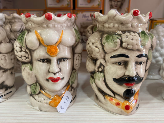 TESTA DI MORO COPPIA UOMO - DONNA