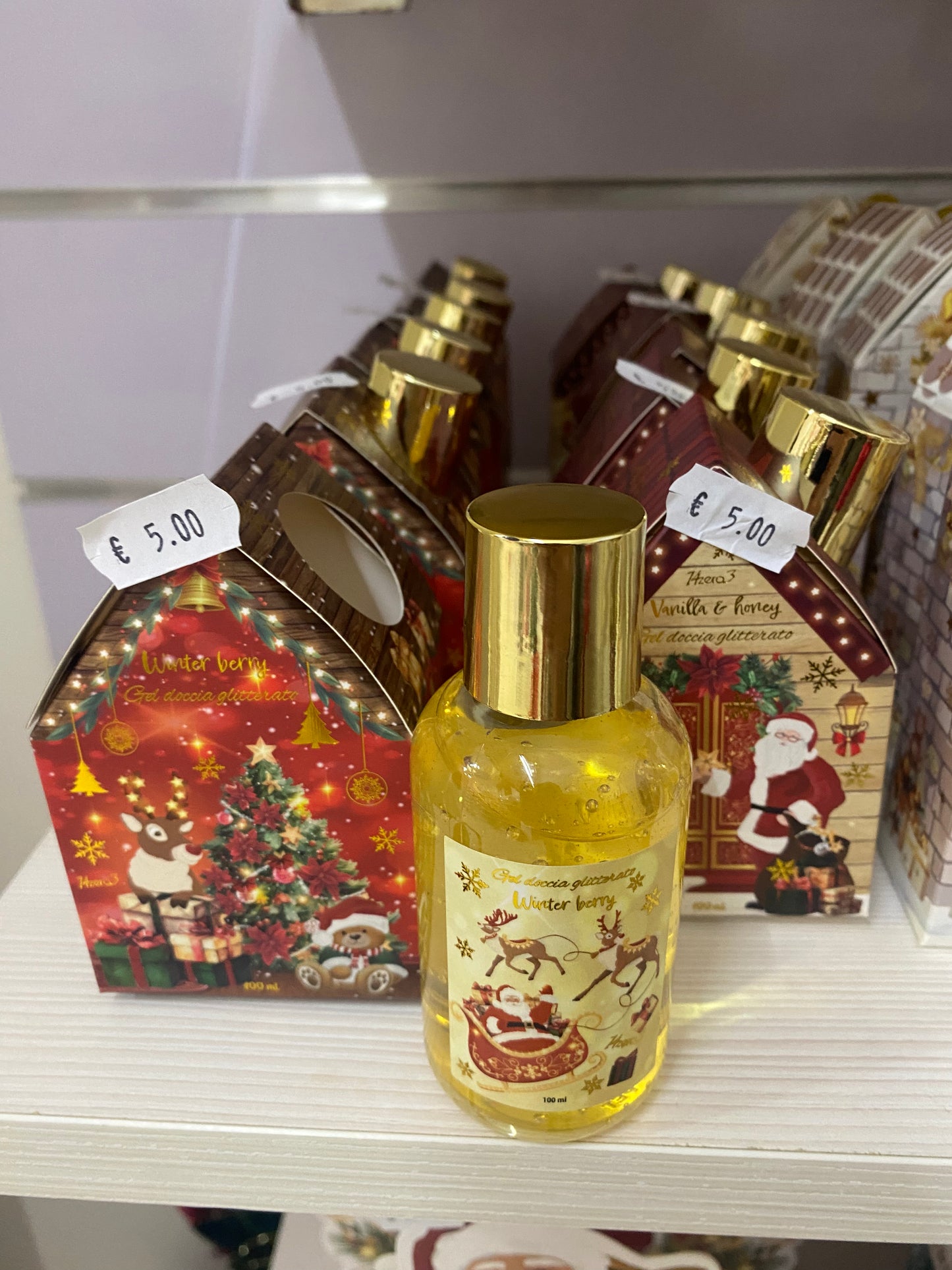 Gel Doccia Glitterato "Winter House" Hazera