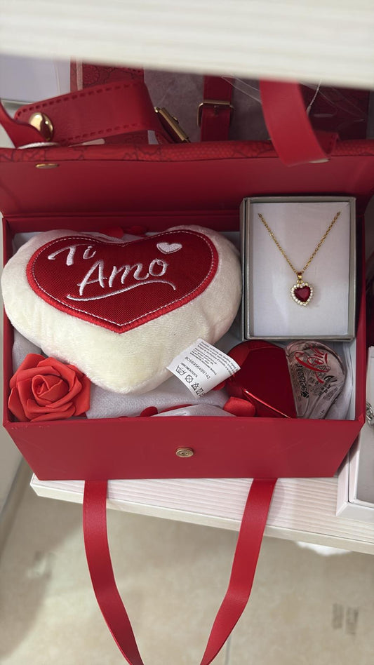 Gift Box San Valentino "Ti Amo" – Eleganza e Passione