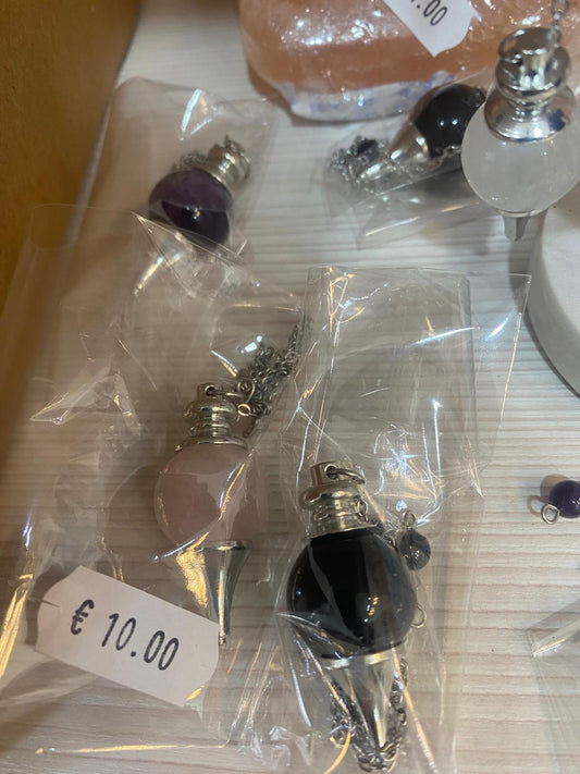 Pendoli in Pietra Naturale su Catenina