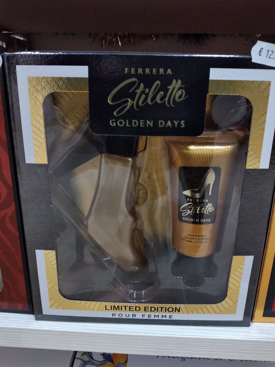 Descrizione del Set Regalo Ferrera Stiletto Golden Days