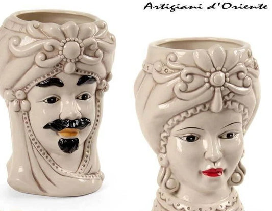 TESTA DI MORO COPPIA UOMO - DONNA